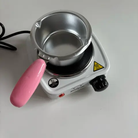 สินค้าใหม่!! ชุดเตา+หม้อด้ามจับสีเหลือง/ชมพู