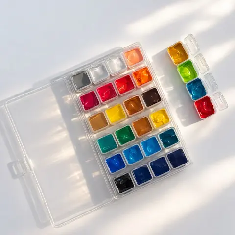 สินค้าใหม่ สีอะคลิลิคเซต 28สี สำหรับงานดินปั้น งาน diy