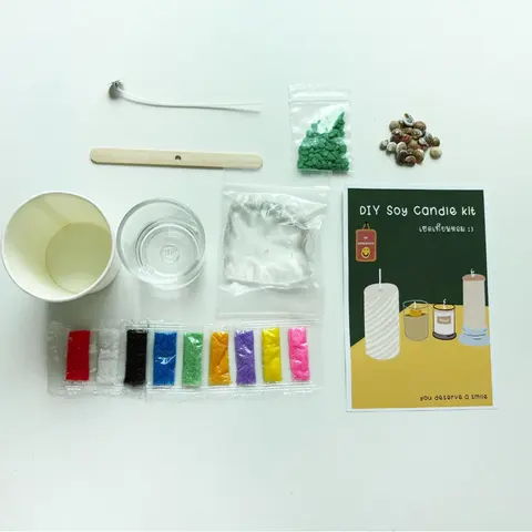 สินค้าใหม่!! พร้อมส่งเซตทำเทียนเจล โครงงานวิทยาศาตร์/งานworkshopมีราคาส่งนะคะ