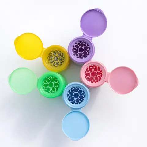 สินค้าใหม่!!! พร้อมส่ง กระปุกยาดมแบบมีแผ่นกั้น ฝาฟลิบ ขนาด 20 กรัม